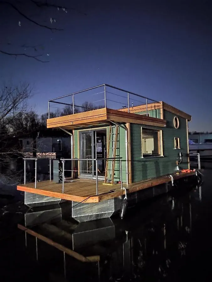 מלון המבורג Besonderer Urlaub Auf Hausboot Tystnaden 0*,